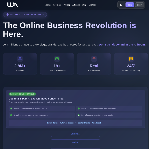 Wealthy Affiliate