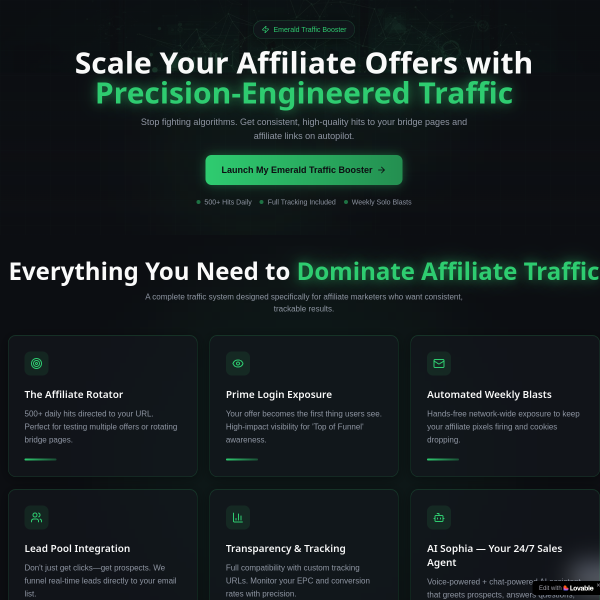 💎 Emerald Advertising Package — High-Exposure Traffic That Gets Results!