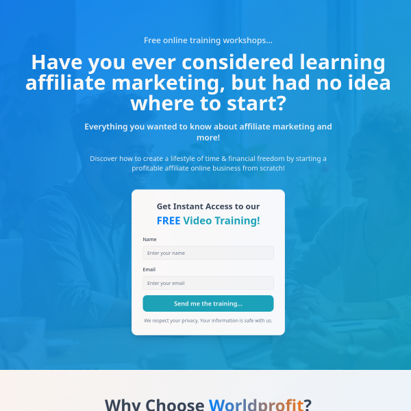 🎯 Build Your Online Business with Worldprofit — The Original Home Business Experts!