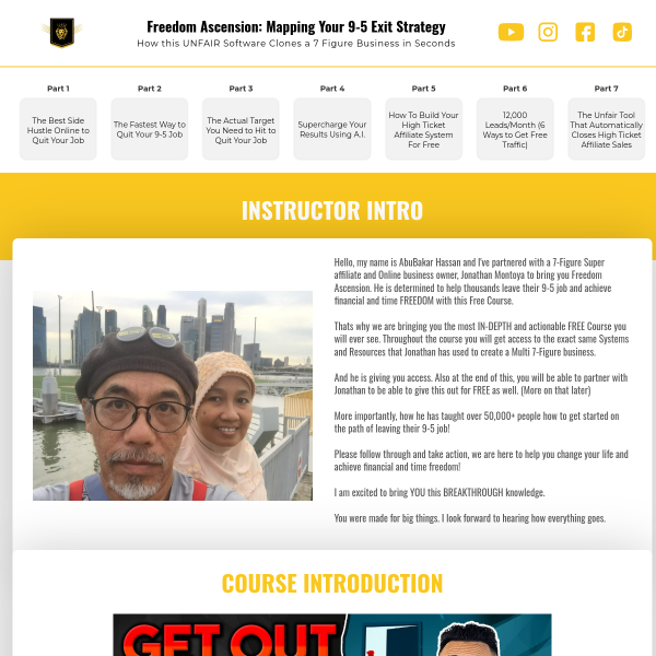 FunnelFreedom.io - Free Course