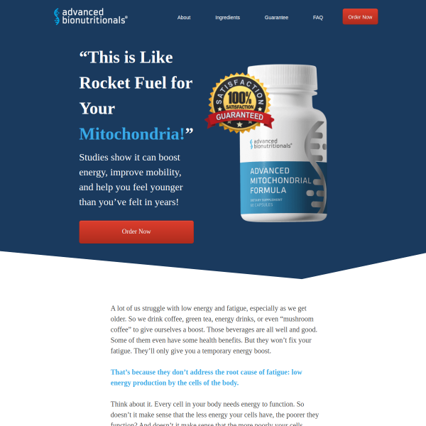 advanced mitochondrial formula