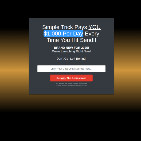 Simple AI System Pays You One Thousand Dollars When You Hit Send