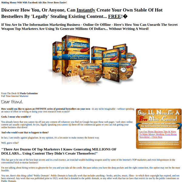 Discover long-lost gems with Public Domain Treasures!