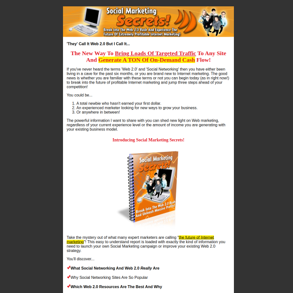 Social marketing secrets