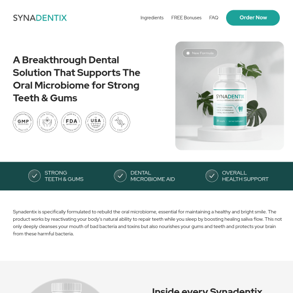 Synadentix Supplements - health