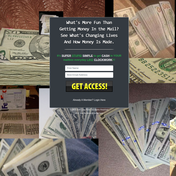 Can You Earn $20.00 & More A Day In Your MailBox?