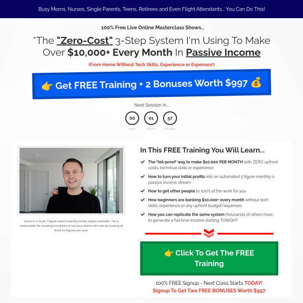 PASSIVE INCOME SYSTEM 2.0 AUTO-WEBINAR