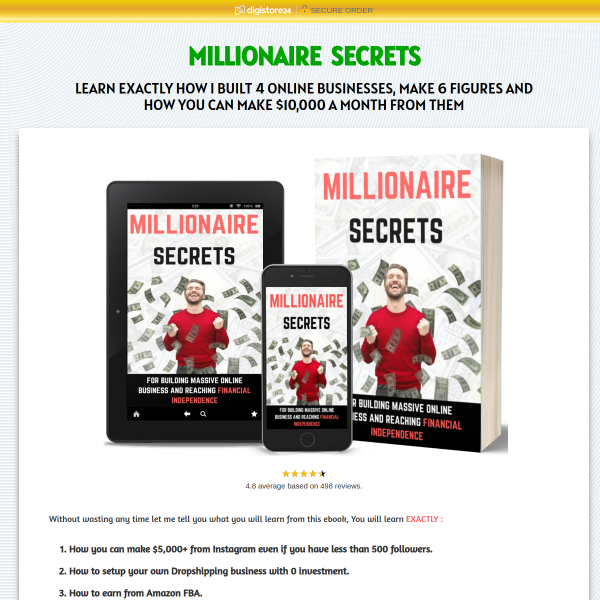 :  🔥 MILLIONAIRE SECRETS