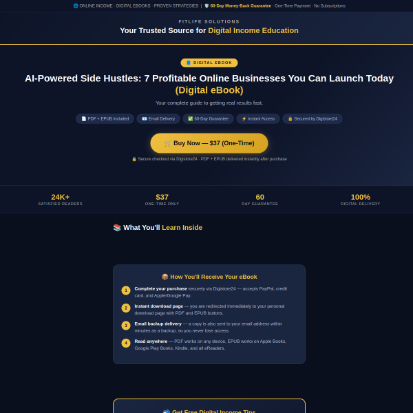 AI-Powered Side Hustles: 7 Online Businesses You Can Launch Today