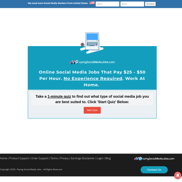 $25 per hour jobs on Facebook, now hiring!