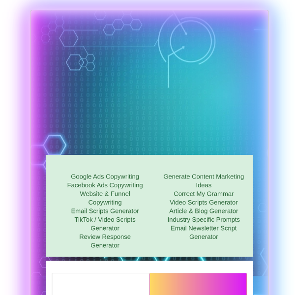 Boost Your Sales with our State Of The Art AI Powered GPT System!