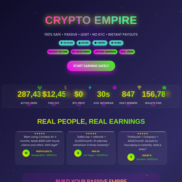 Get $50 BTC – 10,000 Winners!