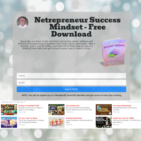 Netrepreneur Success Mindset - Free eBook