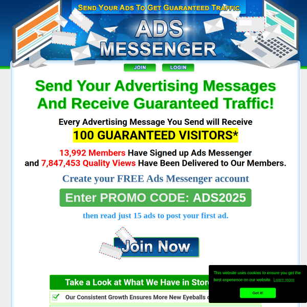 Post Your Messages and Get Guaranteed Traffic