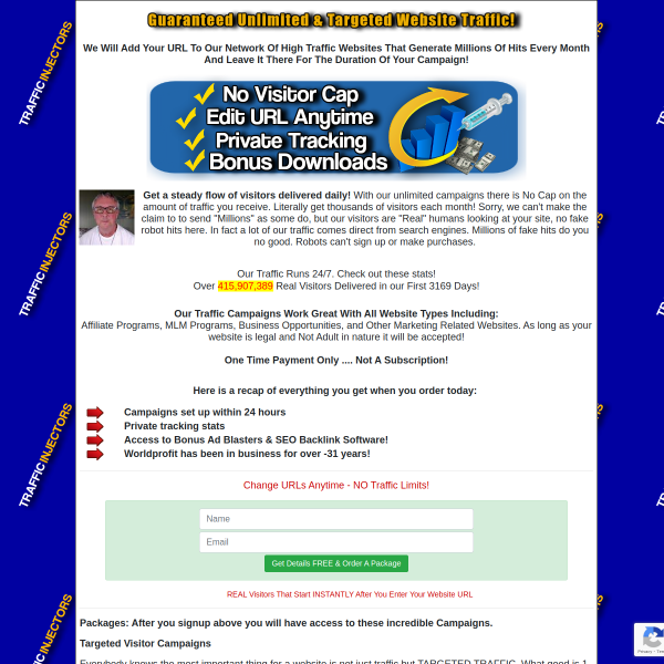 We Will Add Your URL To Our Network Of Traffic Injector Websites