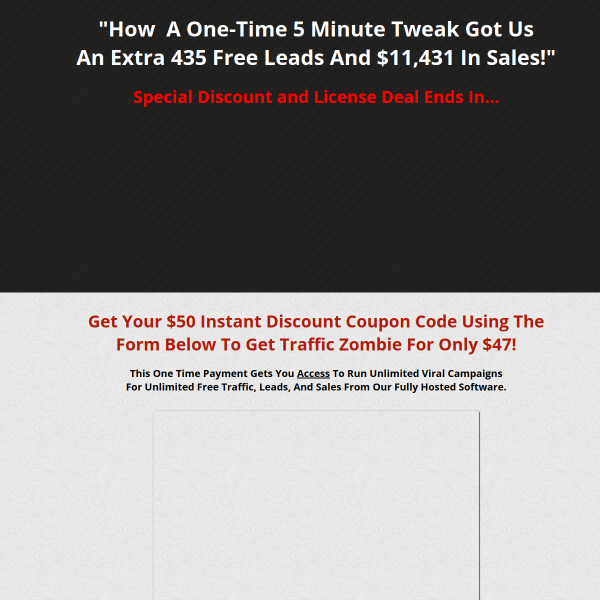 Over 435 Leads In 5 Minutes (case study video)