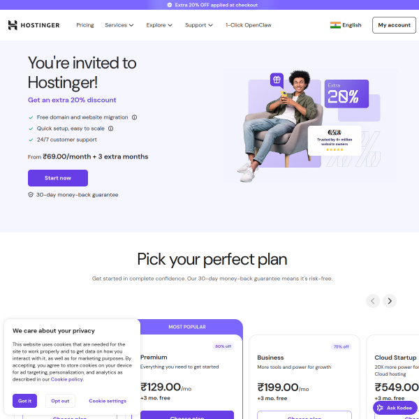 Start Your Website Today – Fast, Cheap & Easy Hosting (Limited Offer)