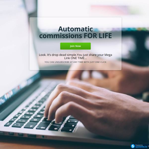 The Megalink is the easiest way to start earning with affiliate marketing