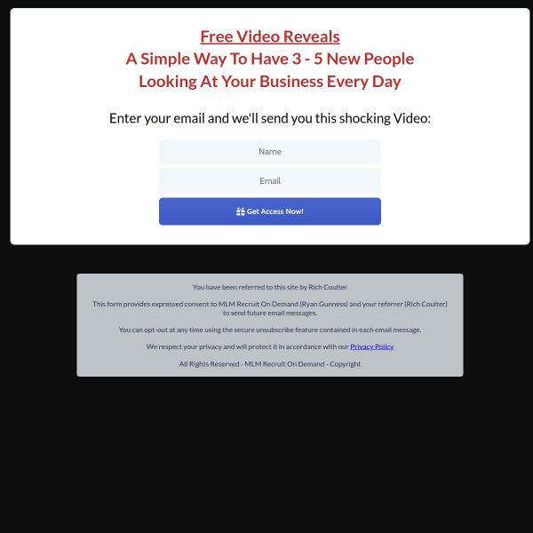 Check Out MLMROD Marketing System