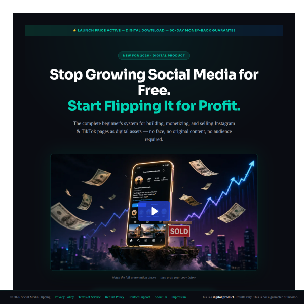 Did you know you can sell Instagram pages for profit?
