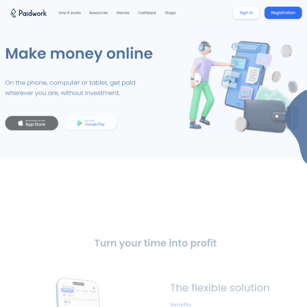 💸 Make Real Money Online with PAIDWORK – A Global Earning Opportunity! 🌍