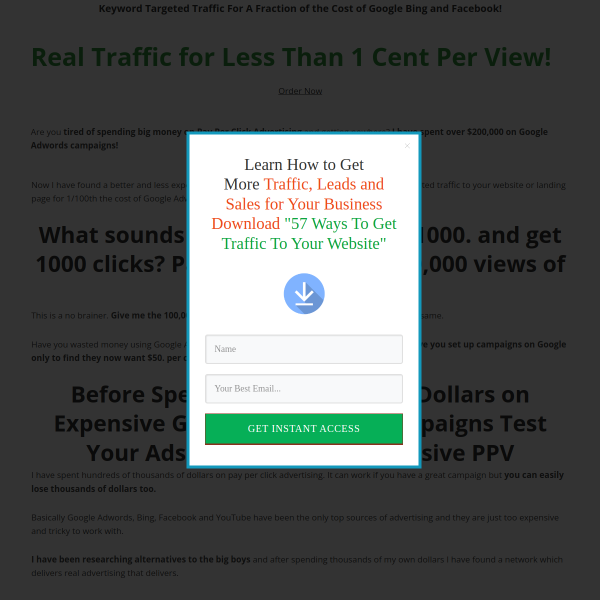 Need traffic to your offers