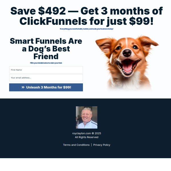 Limited Offer: 3 Months of ClickFunnels for $99 — Build Funnels & Sales Fast!