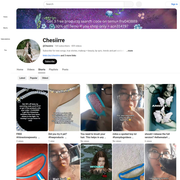 Subscribe to @Chesiirre on YouTube – Haunting Siren Covers That Give You Chills