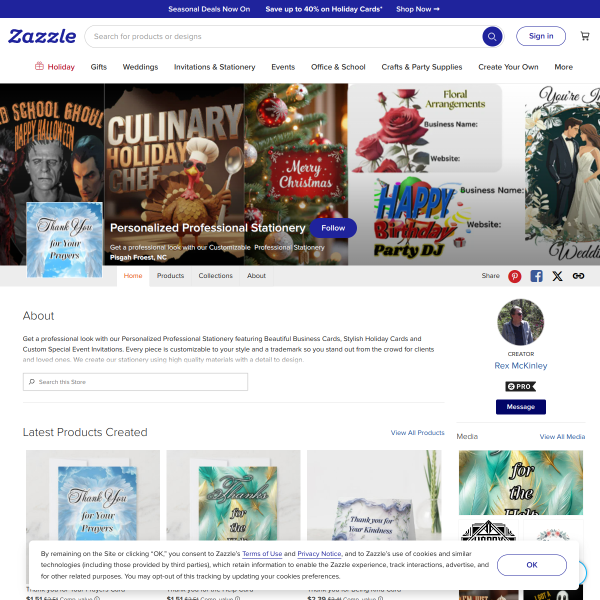 Personalized Professional Stationery