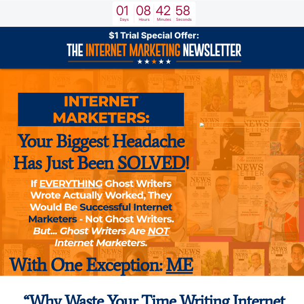 A millionaire marketer creating YOUR product?