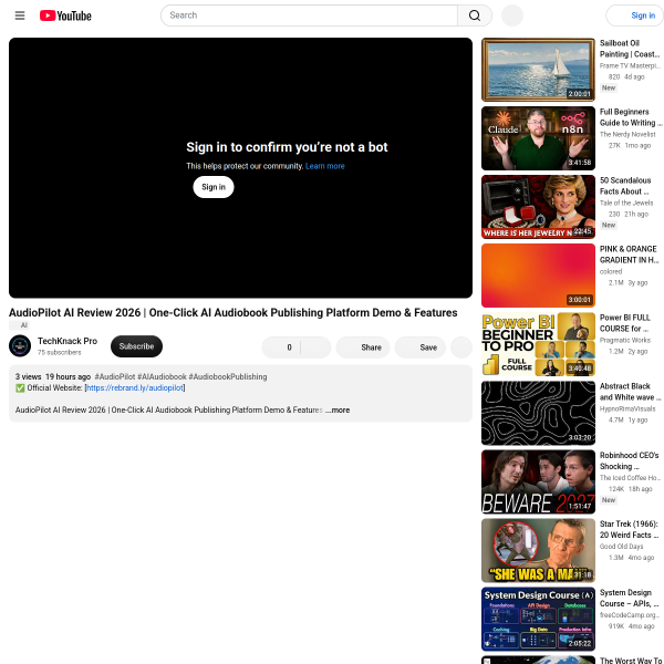 AI Audiobook Publisher – Create & Sell Short Audiobooks Fast