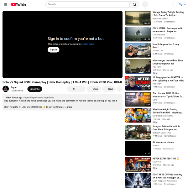 Insane SOLO vs SQUAD Clutch | BGMI Gameplay 🔥 1v4 Action!