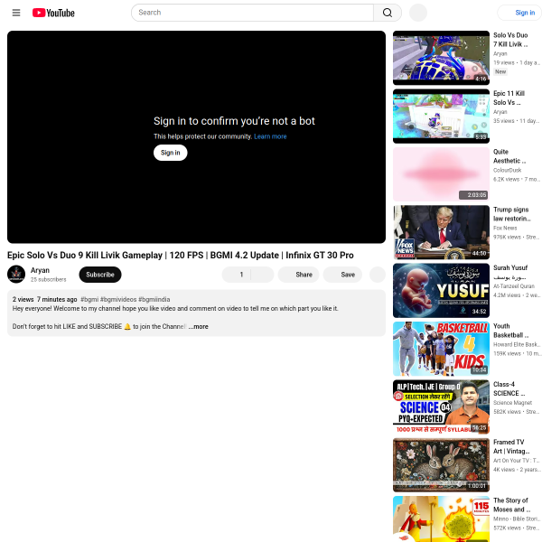 1 Man Army in BGMI 😈 Solo vs Squad Full Rush Gameplay