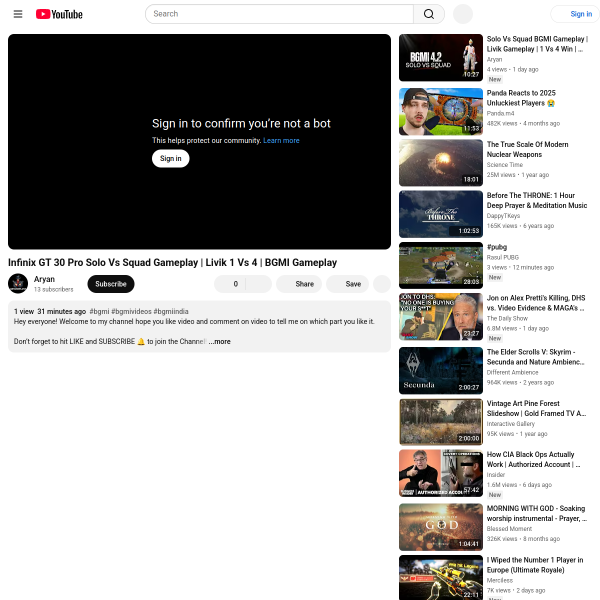 Insane Solo vs Squad BGMI • 1v4 Clutches & High Kill Gameplay!