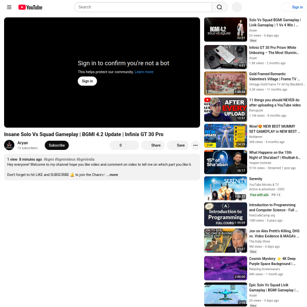 Solo vs Squad 🔥 1v4 Clutch in BGMI | Intense Last Zone Fight