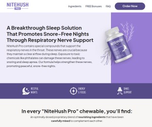 NiteHush Pro: Fix Snoring from the Root?