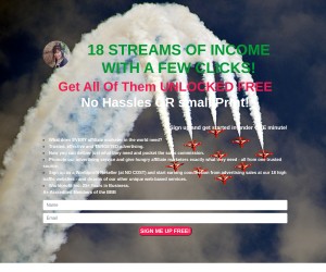 [ Multiple Income Streams Are Easy Now ] - 18 STREAMS OF INCOME WITH A FEW CLICKS!