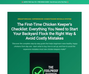 The First-Time Chicken Keeper's Checklist