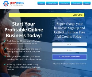 Start your profitable online business today!