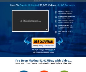 How To Create Unlimited $1,000 Videos - In 60 Seconds...