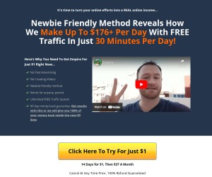 Newbie Friendly Method Reveals How We Make Up To $128+ Per Day With FREE Traffic In Just 30 Minutes
