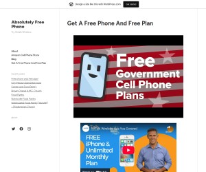Absolutely Free Phone With FREE Plan.