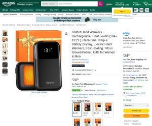 Hand Warmers Rechargeable