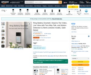 Ring Battery Doorbell