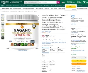 Nagano Trim Lean Body Ultra Burn