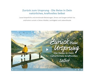 Löse emotionale Blockaden – erlebe „Zurück zum Ursprung“ ✨