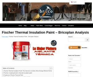 Fischer Thermal Insulation Paint – Bricoplan Review