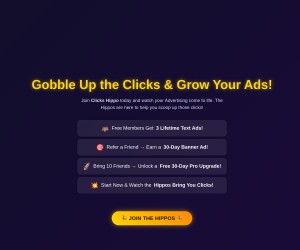 Feed Your Ads — The Hippo’s Hungry for Clicks!
