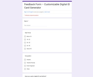 Got thoughts on digital IDs? We want to hear them!