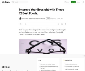 Improve Your Eyesight with These 12 Best Foods.